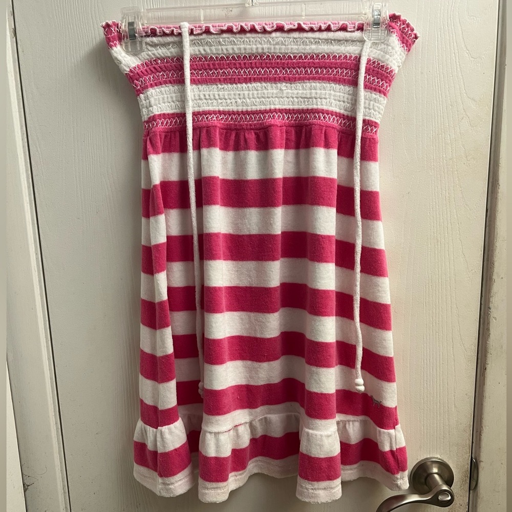 Vs pink Terry cloth summer dress